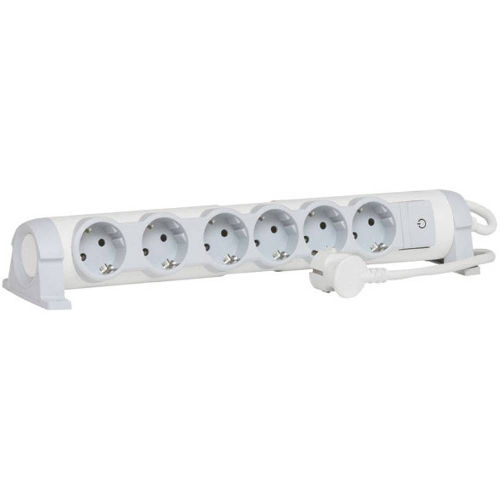 Extension 6 Outlets CFT & Switch On/Off with Cordon |legrand|