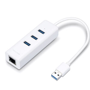 Portable HUB 3.0 3-Port & Gigabit Lan |TP-Link|